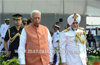 Governor Vajubhai Vala commissions Coast Guard Hovercrafts